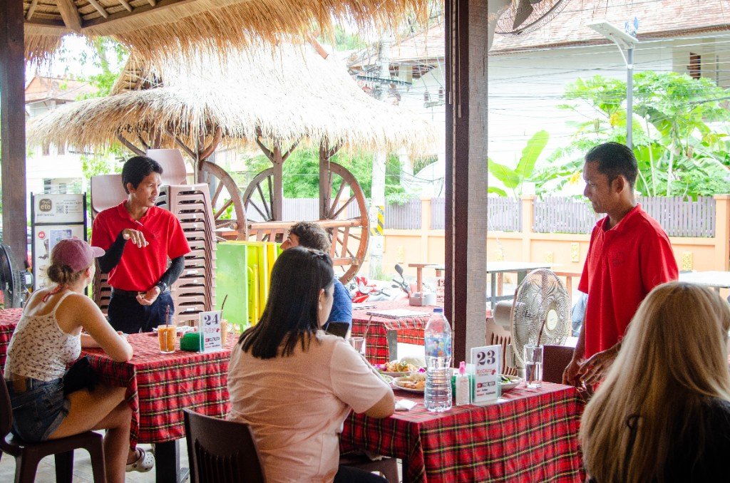 Friendly service at KoDam Kitchen Branch 1