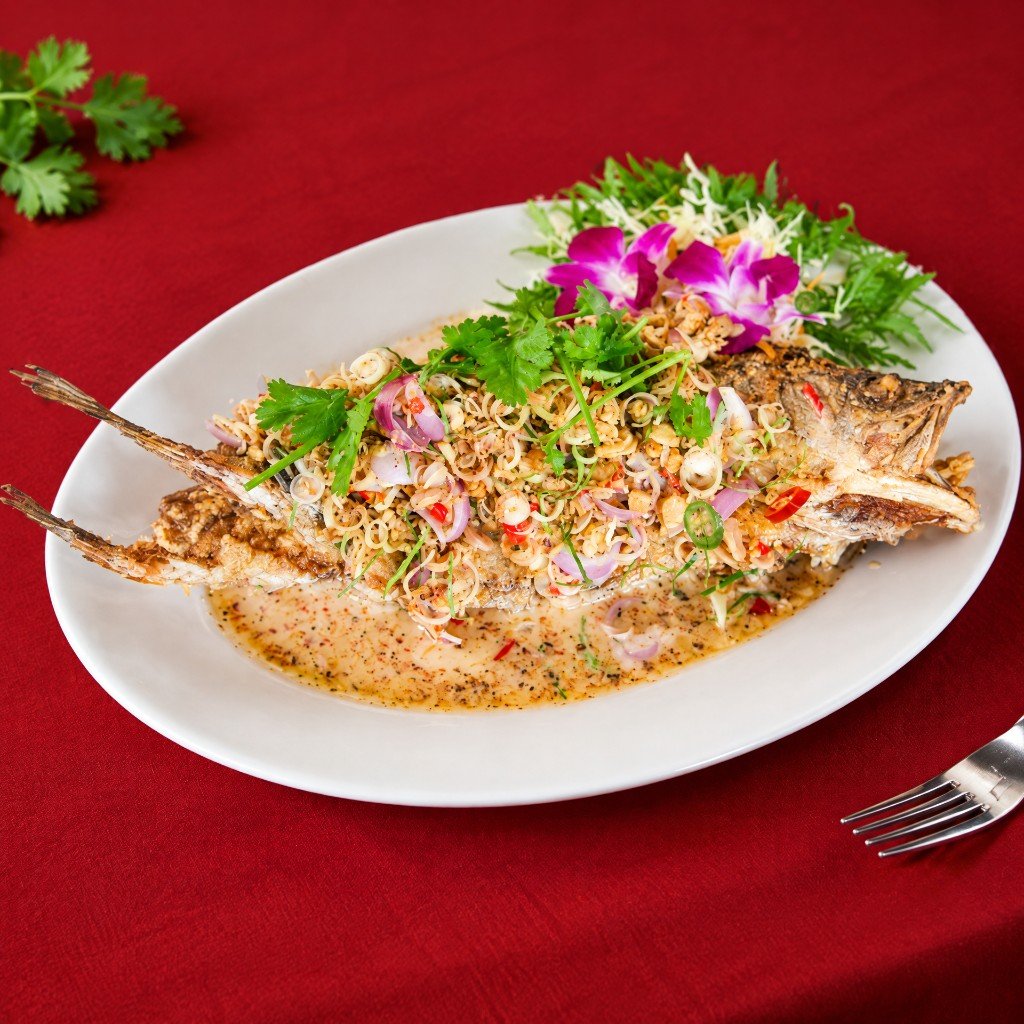 ปลาทอดโบราณ — Ancient Fried Fish